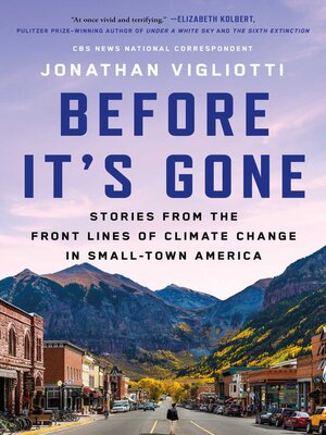 cover image of Before It's Gone